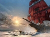Icesheet breaking sunset_s