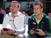 SK Rapid Spieler Lukas Grozurek und Louis Schaub