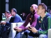 SK Rapid Spieler Terrence Boyd und Louis Schaub