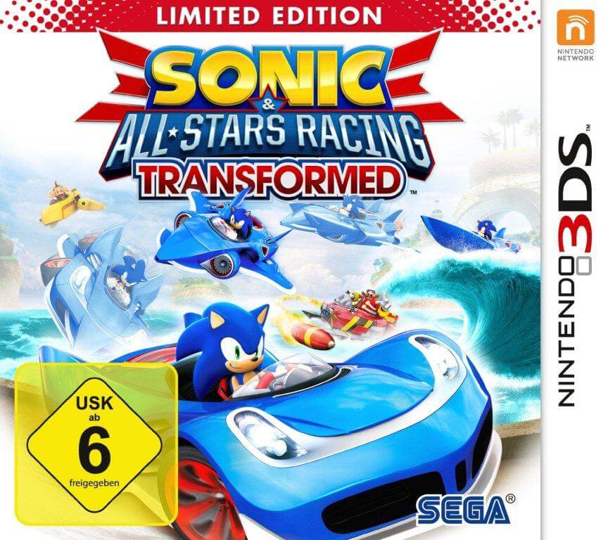 gamelover Sonic und SEGA All-Stars Racing Transformed