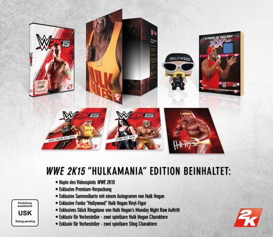 gamelover WWE 2K15 Hulkmania Edition