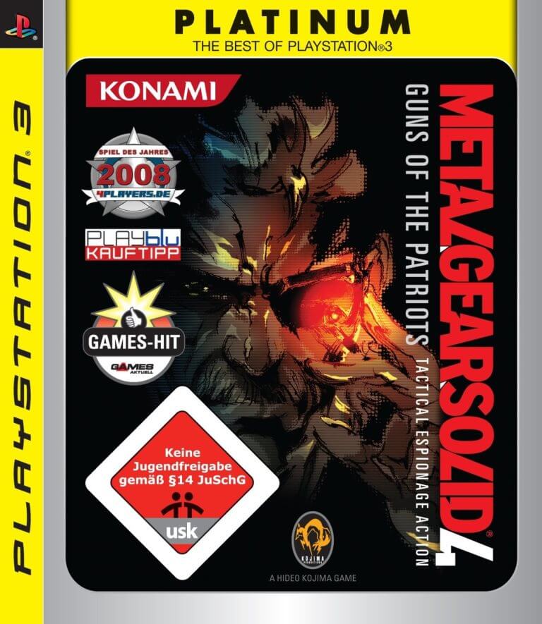 gamelover Metal Gear Solid 4 Guns of the Patriots