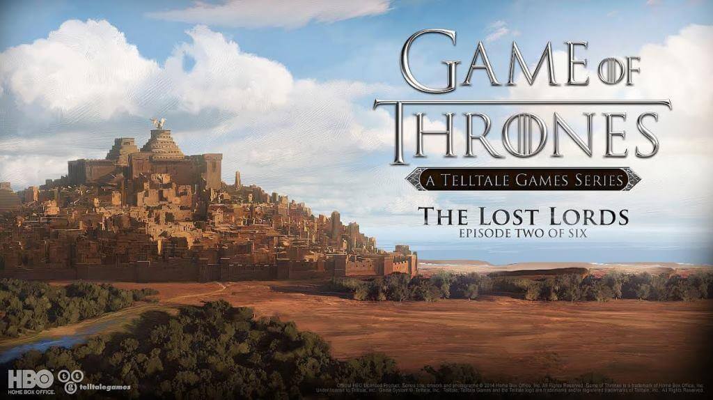 gamelover Game of Thrones The Lost Lords