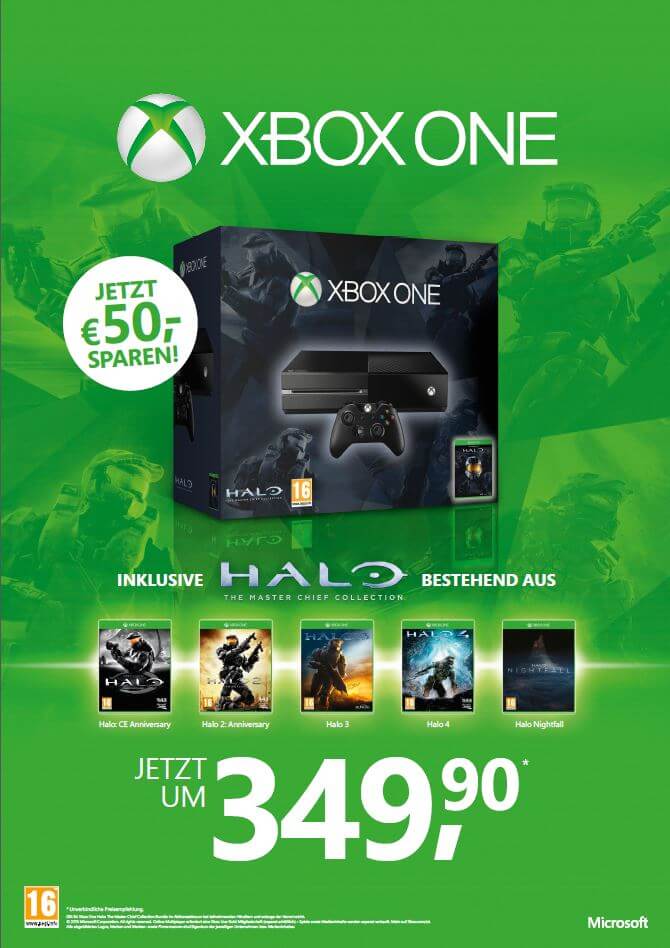 gamelover XboxOne HALO Bundle Ostern
