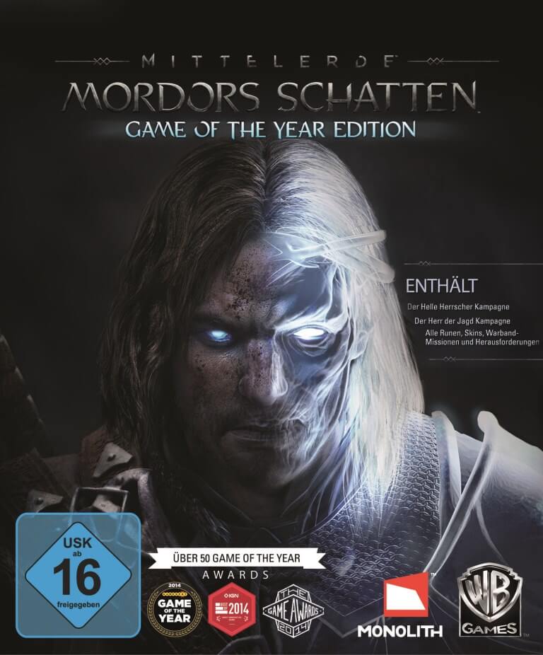 gamelover Mittelerde Mordors Schatten GOTY Edition