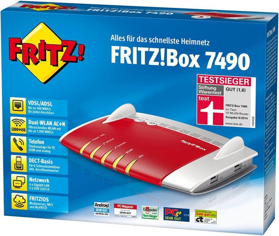 gamelover Fritz!Box 7490