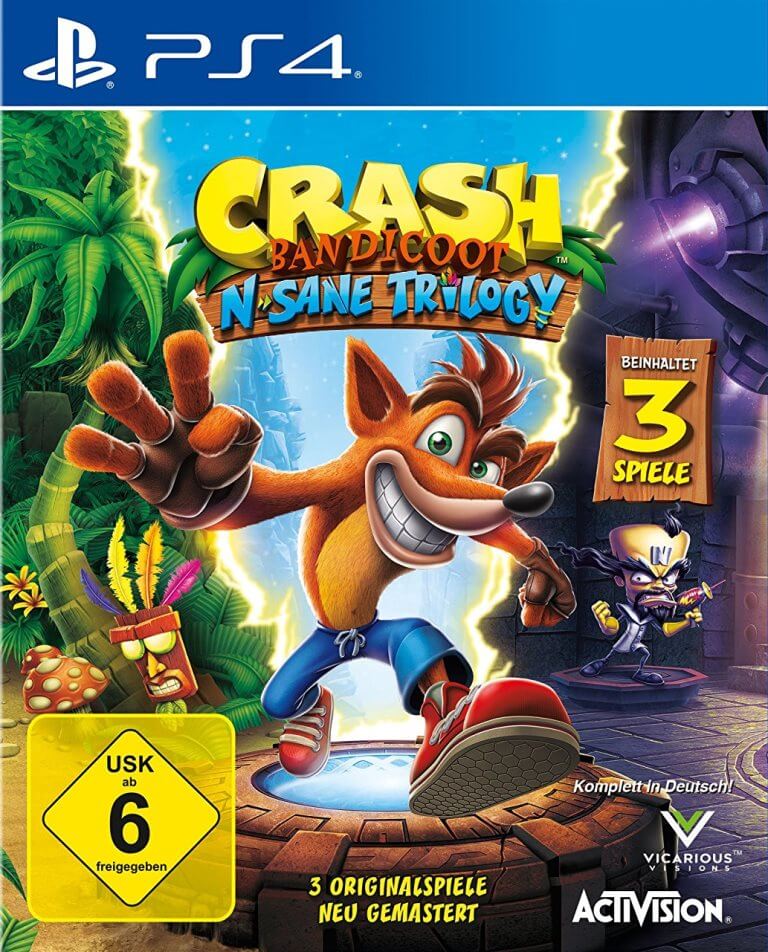 gamelover Crash Bandicoot N.Sane Trilogy